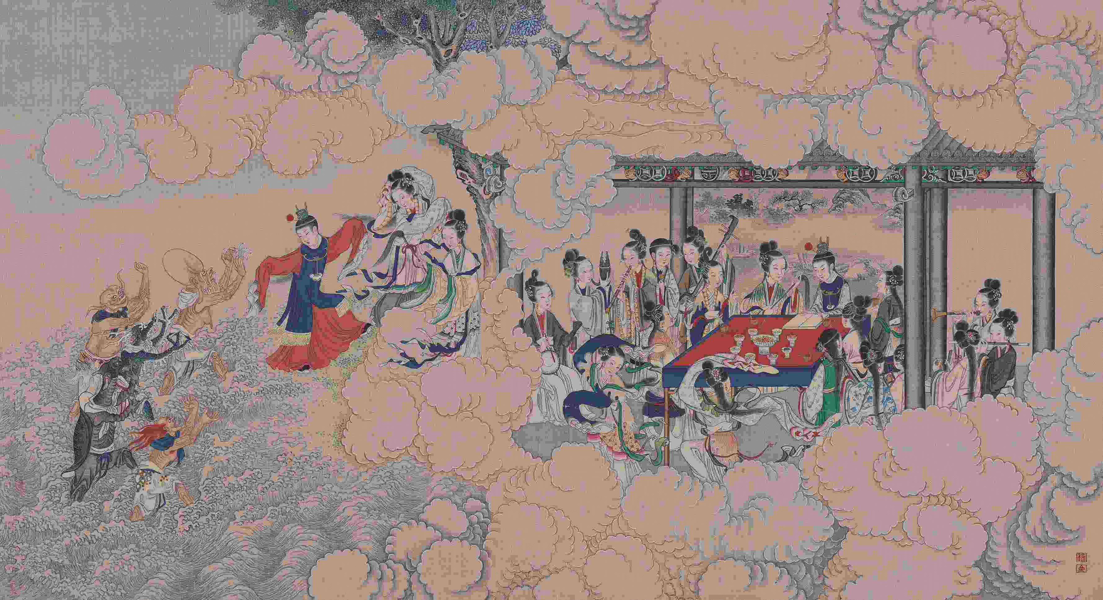 清孙温绘全本红楼梦图| 清孙温绘全本红楼梦图（A Dream of Red